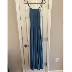 Lulus Slate Blue Maxi Dress